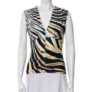 Vintage Roberto Cavalli printed tank top